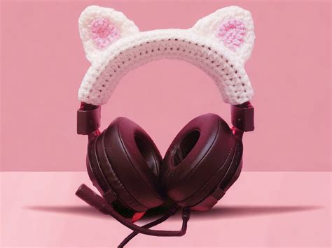 Headset Cat Ears Crochet Pattern PDF ONLY - Etsy