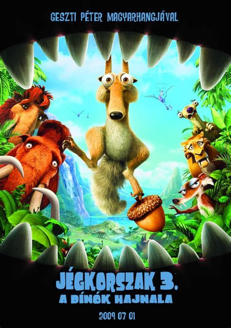 Ice Age: Dawn of the Dinosaurs (2009) - Poster US - 2368*3300px