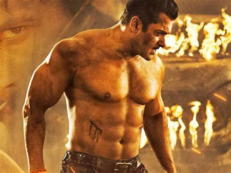 salman khan body