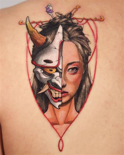 chinese demon tattoo ideas   blow  mind