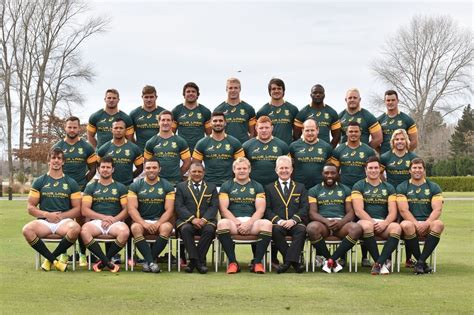 The Springbok team to face the All Blacks on Saturday in Christchurch ...