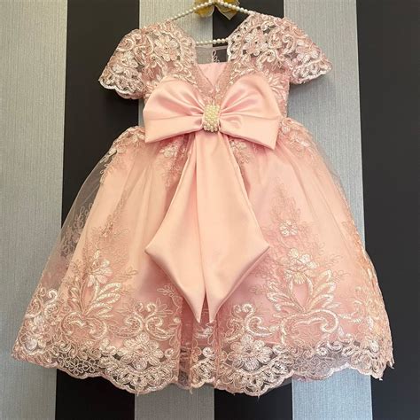 Roupas De Menina 1 Ano - Vestido Princesa Realeza Festa Meninas Tam 1 Ano | Elo7