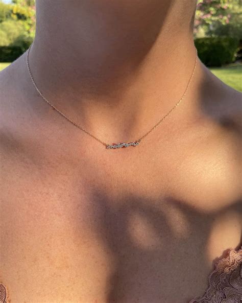 Editor's Pick: AURA Fine Gems Scattered Diamond Necklace