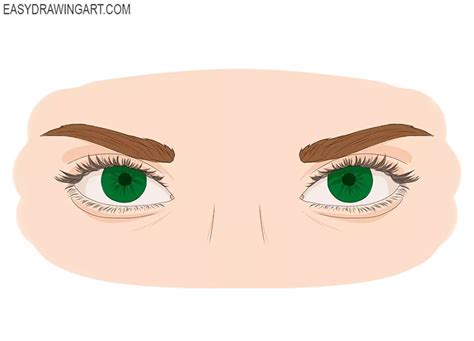 How to Draw Eyes Looking at You - Easy Drawing Art