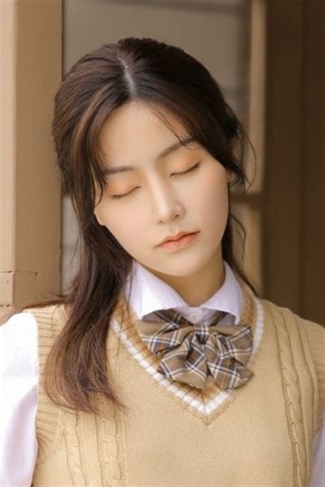 JK制服美女养眼写真图片桌面壁纸(4) - 优美图库