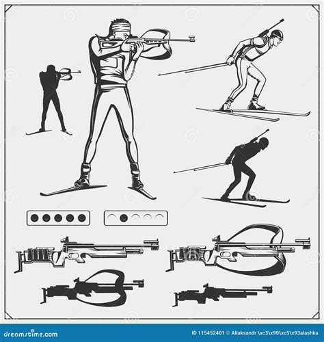 winter sport biathlon 4