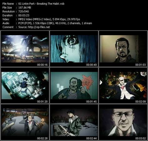 Linkin Park «Breaking The Habit» VOB File
