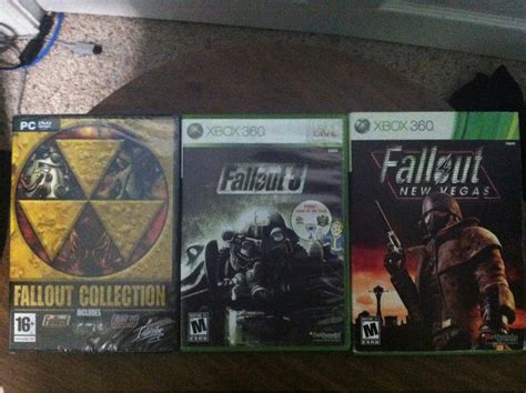 The Fallout 1, 2 , and tactics collection came in the mail today so now ...