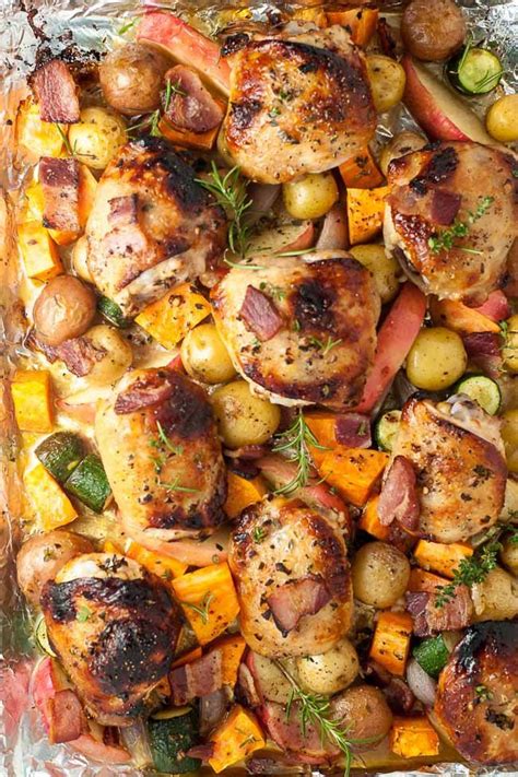 Baked Chicken And Fresh Vegetables - BakedFoods