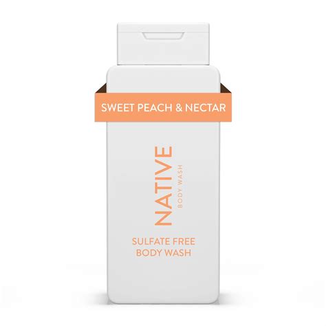 Native Body Wash- Sweet Peach & Nectar