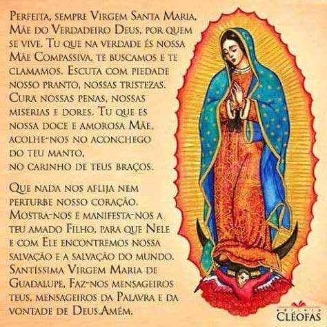 Oracao A Nossa Senhora De Guadalupe - Nossa mae (com imagens) | Nossa senhora de guadalupe, Oração, Guadalupe