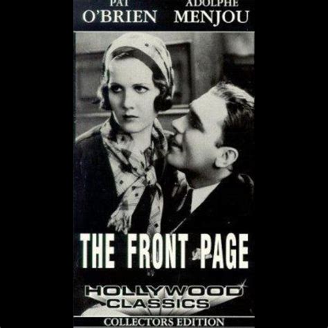 The Front Page (1931)