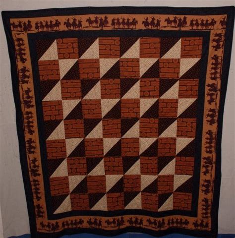 Western quilt | Western quilts, Quilts, Westerns