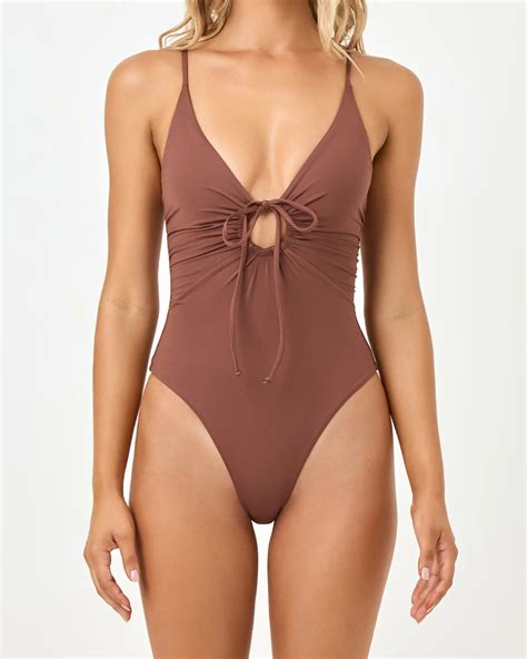 Piper One Piece Classic Cafe | Belle Mar Swim