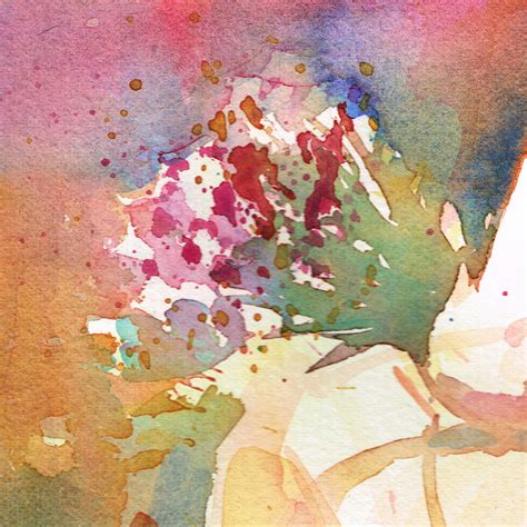 Wildflowers Sitting Nude Original Watercolor Painting - Etsy