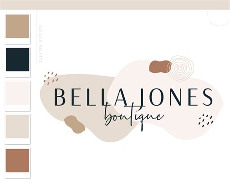 Bella Jones Logo Design • Macarons and Mimosas