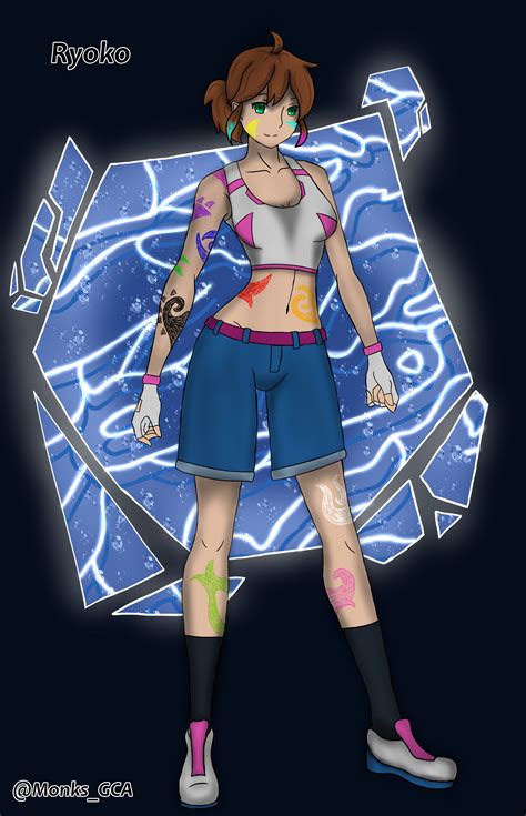 ArtStation - Ryoko (Fortnite Concept)