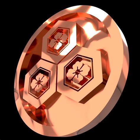 AZAI Kamon - Samurai Clan Crest 3D model | CGTrader