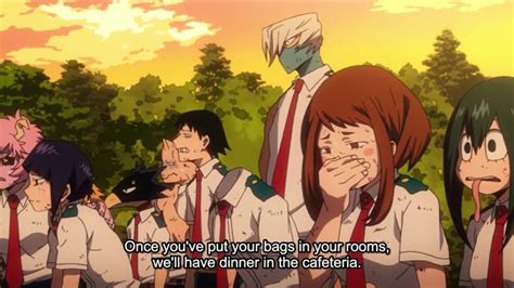class   tired screencap hero academia characters class