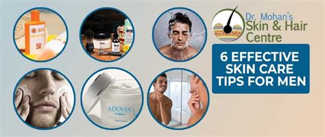 6 Effective Skin Care Tips for Men