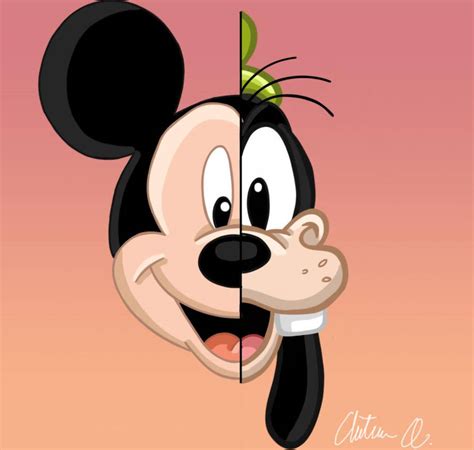 Mickey and Goofy (final) by AutumnButterfly1995 on DeviantArt