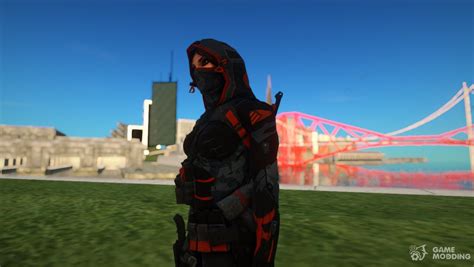 Nano Sniper Girl from Warface для GTA San Andreas
