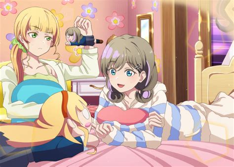 [Love Live! Superstar!!] (Sumire x Keke) Having a comfy sleepover~ : r