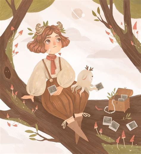 Catherine7mk | Illustration art, Illustration, Cute girl illustration
