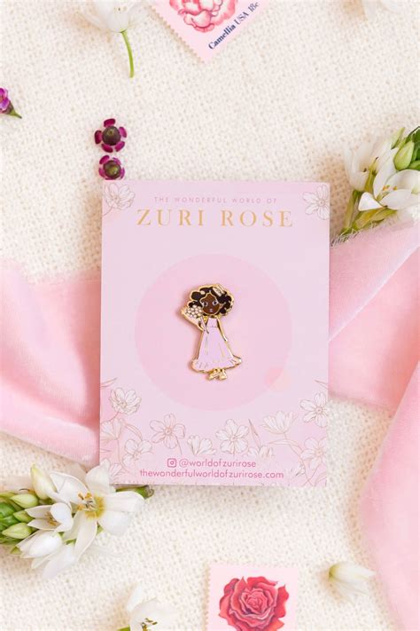 Enamel Pin – The Wonderful World of Zuri Rose