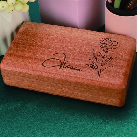custom engraved jewelry boxpersonalized wood jewelry boxjewelry