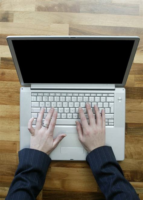 laptop computer   stock photo image  information