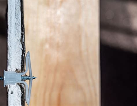 how to fix a drywall anchor
