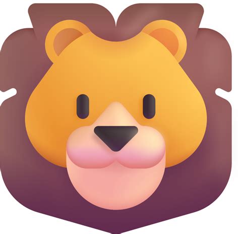 "lion" Emoji - Download for free – Iconduck