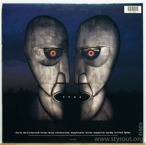 The Vinyl LP Vault: Pink Floyd ~ The Division Bell LP