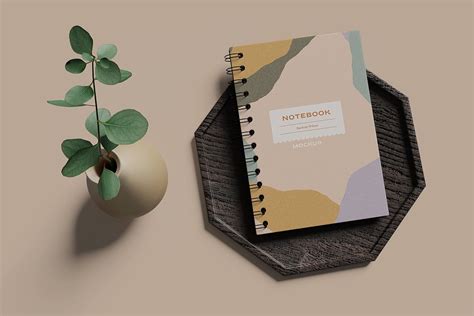 Notebook Mockup - Design Cuts