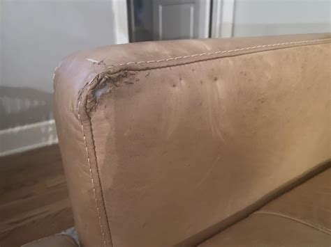 Leather couch fix? : r/fixit