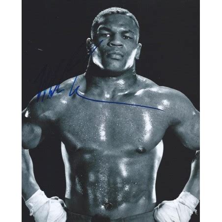 Mike TYSON Autograph