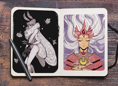 inktober  behance