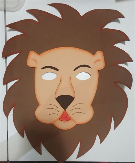Mascara De Leão Para Imprimir - 9
