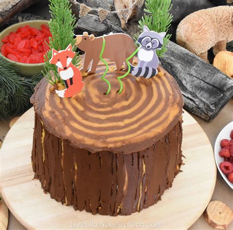 How To Make Icing Look Like Tree Bark