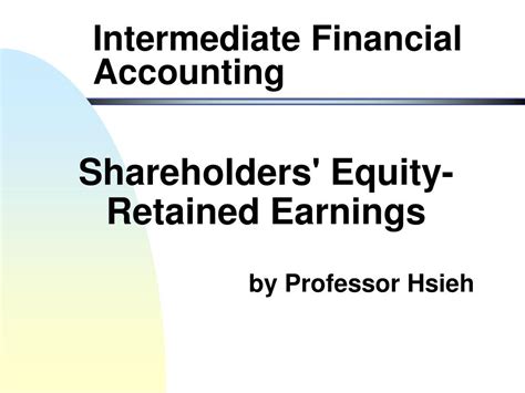intermediate financial accounting powerpoint