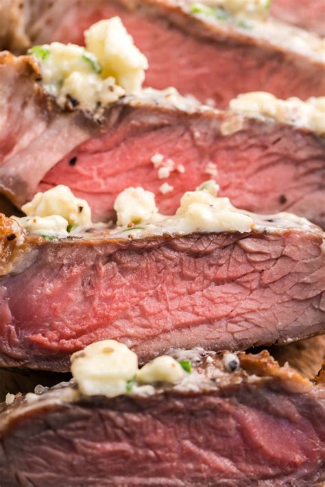 New York Strips with Blue Cheese Butter - Sweet Cs Designs