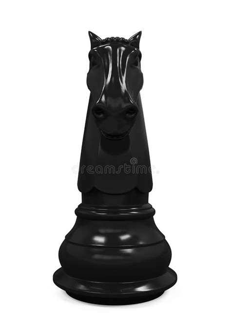 Black Knight Chess stock illustration. Illustration of move - 36651784