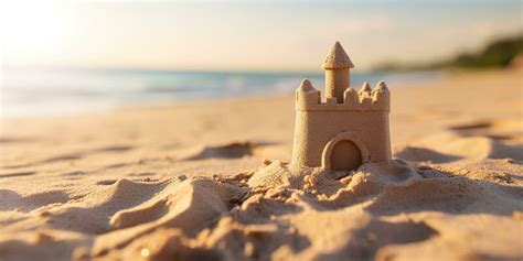 beach sand castle stock  images  backgrounds