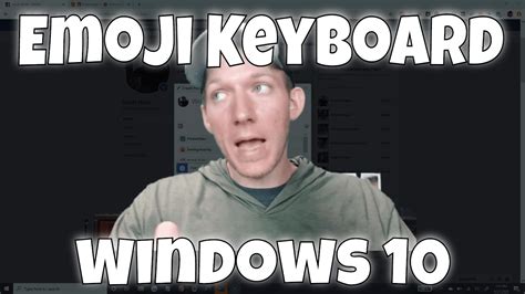 How To Use Emoji Keyboard On Windows 10 | NO Download Needed