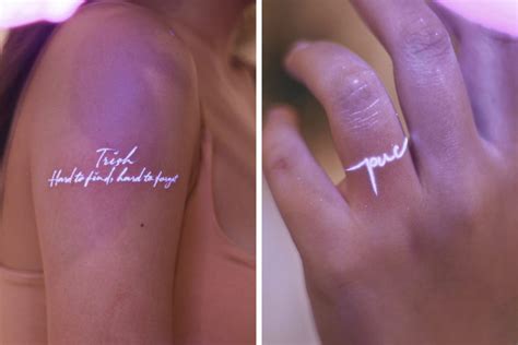 Светящиеся татуировки: что нужно знать — pavuk.ink