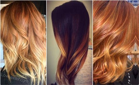 How to achieve the perfect hair color blonde with red highlights 21