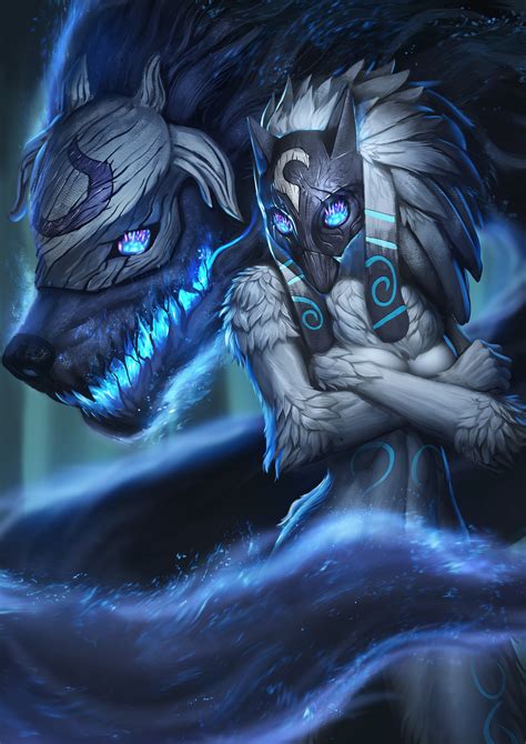 ArtStation - Kindred the Eternal hunter