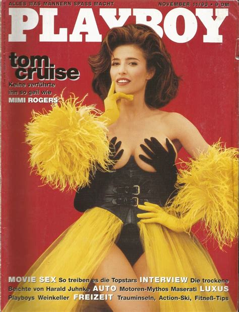 Playboy No. 11/93 November 1993. Mimi Rogers, Julianna Young | eBay