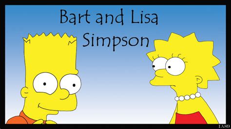 Bart and Lisa Simpson by ia89 on DeviantArt